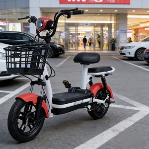 Cheap Luxury City Bike for Adults with Seats 350W Rear <b>Hub</b> Motor Electronic Features Steel Frame - Product Image 3