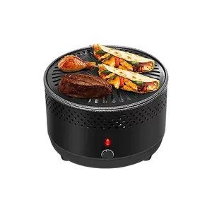 Outdoor portable small BBQ grill charcoal grill Smokeless Grills for camping Home BBQ Cooking