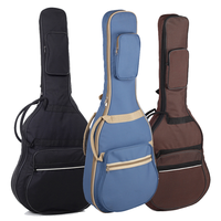 Vente en gros de sac à bandoulière pour guitare acoustique en tissu Oxford 600D de 41 pouces pour sacs et étuis d'instruments