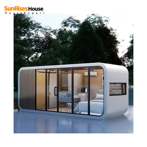 Hôtel de capsules Apple Cabin, espace de bureau, maison modulaire préfabriquée en conteneur - Product Image 1
