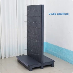 Accesorios para estanterías de <span class=keywords><strong>supermercado</strong></span>: Ganchos multiagujeros para teléfonos, estantes para joyería, organizadores de calcetines, exhibidores de equipo de pesca, transmisiones en vivo - Product Image 1