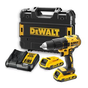 Taladro Atornillador Inalámbrico DeWalt de 18V con Batería de Iones de Litio, Cargador y Estuche - Product Image 1