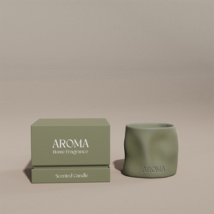 Tarro de vela de lujo personalizado con logotipo, tamaño y color, venta al por mayor, con elegante caja de embalaje - Product Image 3