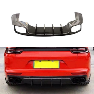 Kit de Carrocería para Panamera 2017-2023 971, Modificación de Parachoques Trasero, Alerón Trasero de Fibra de Carbono, Guardabarros - Product Image 1