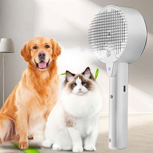 2025 Brosse à vapeur pour chat pour perte de Spritz Defur <span class=keywords><strong>Peigne</strong></span> pour animaux de compagnie Perte de vapeur Brosse pour chien pour cheveux longs et courts - Product Image 4