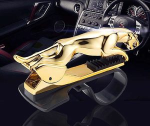 Support de téléphone universel à Clip pour tableau de bord de voiture, 360 degrés, léopard, pour GPS, pour tous les téléphones - Product Image 5
