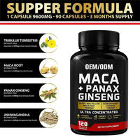 Meilleur Complément Multi-Maca Forever pour Hommes : Amélioration des Performances, Gélules de Ginseng, Huître et Maca Plus pour Adultes