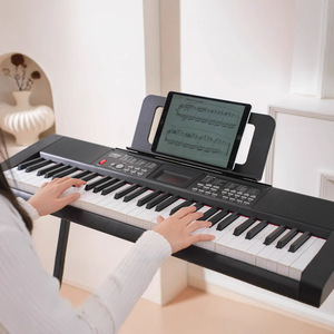 Gran oferta, instrumento Musical para niños, <span class=keywords><strong>de</strong></span> 61 teclas juguete, simulación multifuncional <span class=keywords><strong>con</strong></span> soporte, <span class=keywords><strong>teclado</strong></span> <span class=keywords><strong>de</strong></span> órgano, <span class=keywords><strong>Piano</strong></span> - Product Image 4