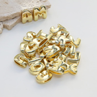 Bracelet avec initiales personnalisées et lettres coulissantes Bijoux ajustables en corde tressée en laiton de style tendance pour femmes et hommes