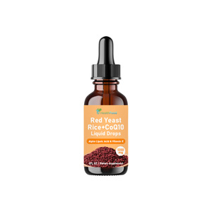 Gouttes liquides de levure de riz rouge + CoQ10 les plus vendues, favorisant l'énergie cellulaire et stimulant le métabolisme - Product Image 1