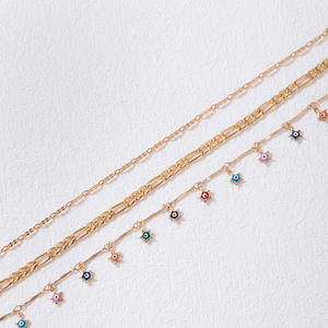 Модный золотой браслет на ногу в пляжном стиле для женщин, оптовая продажа, N2302103 - Product Image 3