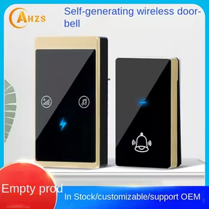 <span class=keywords><strong>Sonnette</strong></span> Intelligente <span class=keywords><strong>Sans</strong></span> <span class=keywords><strong>Fil</strong></span> Numérique à Écran Tactile Longue Portée <span class=keywords><strong>200m</strong></span> Résistante à l'Eau Installation Facile Alimentation par Batterie/Prise Bureau 38 Sonneries - Product Image 6