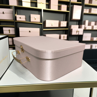 Scatola Valigia in Cartone Personalizzata, Confezione Regalo Artigianale in Cartone con Manico per Imballaggio Giocattoli