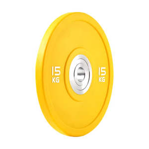 Plaques <span class=keywords><strong>de</strong></span> poids en caoutchouc PU Rouser Fitness, couleur personnalisée, 5-25 kg, 92ShA, pour entraînement en <span class=keywords><strong>salle</strong></span> <span class=keywords><strong>de</strong></span> <span class=keywords><strong>sport</strong></span> commerciale - Product Image 2
