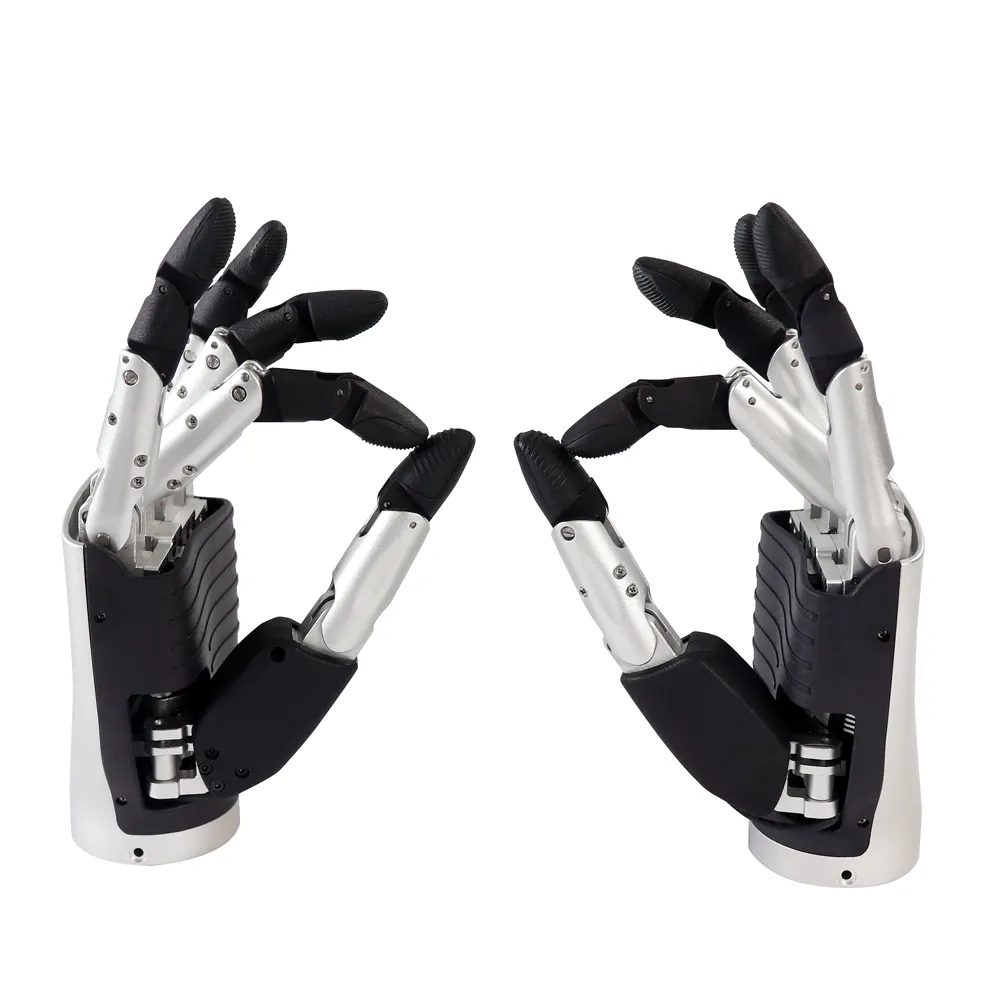 6DOF बायोमिमेटिक हाथ जोड़ पांच उंगली 6-अक्ष यांत्रिक रोबोट हाथ