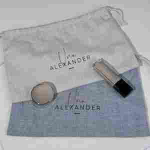 Prix d'usine, logo personnalisé, pochette en coton réutilisable et recyclable, cordon de serrage, sérigraphie, emballage, promotion, cadeau, bijoux USM - Product Image 3