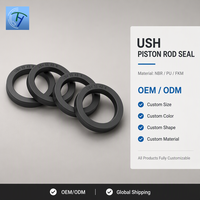 Seal Piston Rod TY USH Grosir Ukuran Kustom Tekanan Tinggi Pabrik OEM Karet NBR Cincin Penyegel U Cup Silinder Hidrolik 85-88
