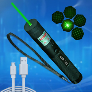 Linterna Láser XPL-303U con Carga <span class=keywords><strong>USB</strong></span>, Alta Potencia, Largo Alcance, Aleación de Aluminio, Portátil, con Pantalla - Product Image 1