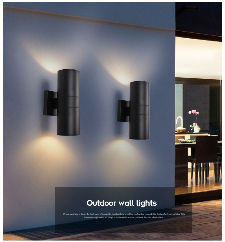 Single Head or Double Head Lighting Led Wall Lamp Wall Mounted for Home Lights Waterproof Ip65 Outdoor Wall Light · image 5