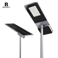 SRESKY Design Unique Lampes Solaires Extérieures Tout-en-un Étanches 20W 40W 60W 80W 120W