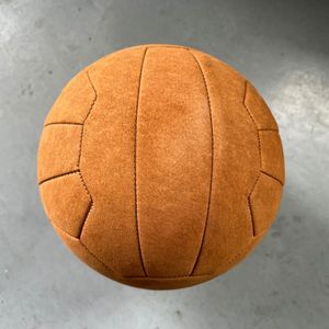 Balón <span class=keywords><strong>de</strong></span> Fútbol Retro Vintage Talla 5, Cuero Genuino, Cosido a Máquina, 18 Paneles, Estilo Clásico Antiguo, para Interior/Exterior, Colección <span class=keywords><strong>de</strong></span> Recuerdos - Product Image 2