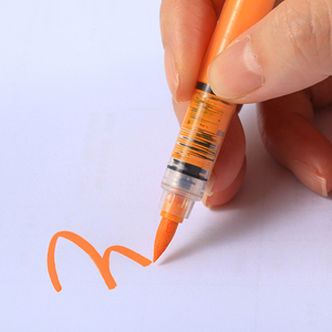 Bút dạ quang acrylic đầu cọ như sơn, nhiều màu sắc, 40 cây, hoàn hảo cho đồ dùng nghệ thuật và thủ công - Product Image 3