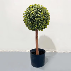 Vente en gros <span class=keywords><strong>de</strong></span> <span class=keywords><strong>salon</strong></span>, balcon, terrain <span class=keywords><strong>de</strong></span> golf, bonsaï vert, plante d'intérieur et d'extérieur, décoration en buis, topiaire, arbre à boules - Product Image 5