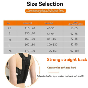 Venta caliente Deportes Espalda Brace <span class=keywords><strong>Corrector</strong></span> <span class=keywords><strong>de</strong></span> postura Guardia <span class=keywords><strong>Corrector</strong></span> <span class=keywords><strong>de</strong></span> postura corporal Cinturón - Product Image 3