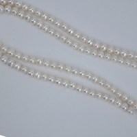 Perles naturelles blanches de qualité supérieure, grade AAA, forme pomme de terre, 8-9 mm, en vrac, pour la fabrication de colliers