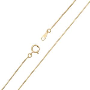 Collar <span class=keywords><strong>de</strong></span> <span class=keywords><strong>Oro</strong></span> <span class=keywords><strong>de</strong></span> 14K para Mujer, Cadena Simple <span class=keywords><strong>de</strong></span> Caja, Cadena <span class=keywords><strong>de</strong></span> <span class=keywords><strong>Oro</strong></span> Puro AU585, Cadena <span class=keywords><strong>de</strong></span> Clavícula, Regalo <span class=keywords><strong>de</strong></span> Joyería para Mujer - Product Image 5