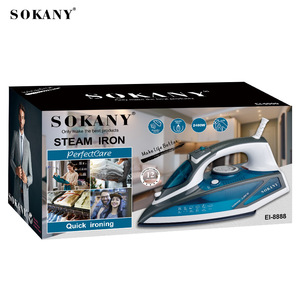<span class=keywords><strong>Plancha</strong></span> de Vapor Sokany 8888 Promocional para Uso Doméstico, de Alta Calidad, 2400w de Alta Potencia - Product Image 6