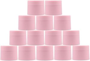 10g 30g 50g 100g Empty Pink Scrub Hair Mask Face Eye Cream Frosted Lip Balm Screw Top PP <b>Plastic</b> Cosmetic <b>Jar</b> - Product Image 2