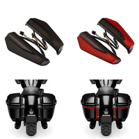 Feu arrière LED TCMT pour sacoches Harley Road Glide Street Glide 2024-2026 CVO 2023-2026 avec clignotants de freinage