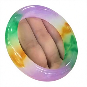 Ensembles de bracelets tendance en résine acrylique colorée, motifs élégants et fantaisie, bracelets unisexes à la mode, cadeaux pour fêtes et mariages, pour femme - Product Image 5