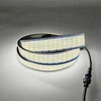 Nouvelle Bande Lumineuse LED COB Pure Blanche pour Coin de Véhicule, Éclairage de Roue 12V, Étanche IP67 pour Camion, SUV, VTT, Rénovation