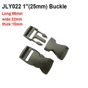 สายรัดกระเป๋าแบบปรับได้ ผลิตจากพลาสติกที่เป็นมิตรกับสิ่งแวดล้อม สีดำด้าน พร้อมหัวเข็มขัดปลดเร็ว ทนทาน กันน้ำ เหมาะสำหรับการใช้งานทางยุทธวิธี - Product Image 4