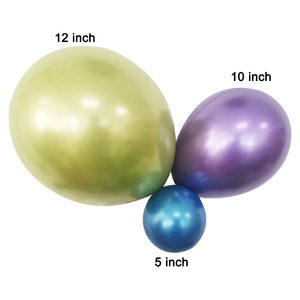 Palloncini in Lattice Cromati Metallizzati di Alta Qualità per Decorazioni Natalizie <span class=keywords><strong>e</strong></span> Pasquali - Product Image 1