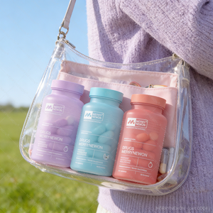 Emballage de haute qualité pour pilules et capsules de médicaments, transparent et givré, en gros, 120 ml, flacon pour vitamines - Product Image 1