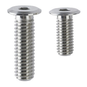 Black Pan Head <b>Screws</b> Metric Carbon Steel Class 8.8 Coarse Thread 10mm Cap Diameter - Product Image 2