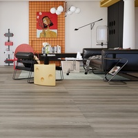 Carrelage en porcelaine imitation bois avec grain naturel 600x1200mm, carreaux Fischgrät pour salon