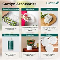 Kit de jardin intérieur hydroponique électronique de luxe pour maison intelligente 12 pots en plastique plateau grande feuille de sol fleur hydroponique microverte