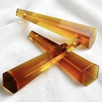 Pendentifs de lustre en forme de bouteille Belight Crystal, polis, gravés, imprimés UV, durables, avec un design moderne et luxueux
