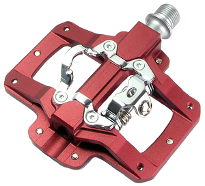 Pédales autoverrouillantes sans clip personnalisées UFOR UF‑310, pédales de sécurité à verrouillage intégré, pédales de vélo de montagne, corps en aluminium CNC 6061 - Product Image 2