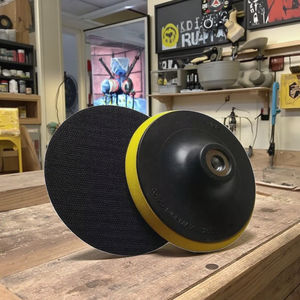 115毫米可定制聚氨酯抛光氧化铝OEM产品-钩环金刚石砂光垫125毫米磨盘 - Product Image 4