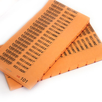 Étiquettes de codes-barres pour blanchisserie Petsign, 7 chiffres, 9 chiffres, étiquettes de nettoyage à sec, tickets de suivi de vêtements par ordinateur, 10 000 pièces, vente en gros