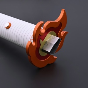 <span class=keywords><strong>Sabre</strong></span> laser LED TXQ Yan |   Lame Nichirin inspirée de Rengoku |   Poignée en alliage d'aluminium |   Swing fluide |   Cosplay d'<span class=keywords><strong>Anime</strong></span> Saber - Product Image 2