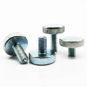 M3 M4 M5 M6 M8 M10 DIN653 GB835 Níquel Acero al carbono Moleteado Cabeza plana Apretar a mano Tornillo <span class=keywords><strong>de</strong></span> pulgar Tornillo <span class=keywords><strong>de</strong></span> ajuste sin herramientas - Product Image 1