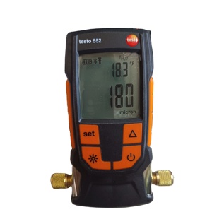 High-Precision Testo 552 Gauge for HVAC, Airflow, and Duct Measurement - Product Image 1