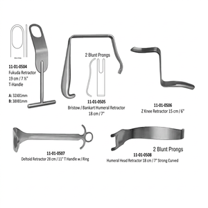 Rétracteur huméral Bankart Z, style Fukuda, pour l'épaule, en acier inoxydable chirurgical, certifié MOL, ensemble d'instruments orthopédiques - Product Image 1