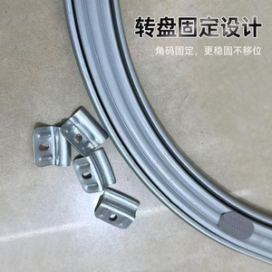 <b>Swivel</b> Plate Stainless Steel Rotatable Anti Slip Base For Round <b>Table</b> - Product Image 2